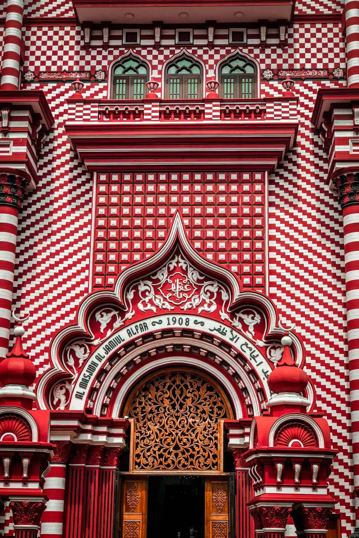 Mezquita Roja Sri Lanka
